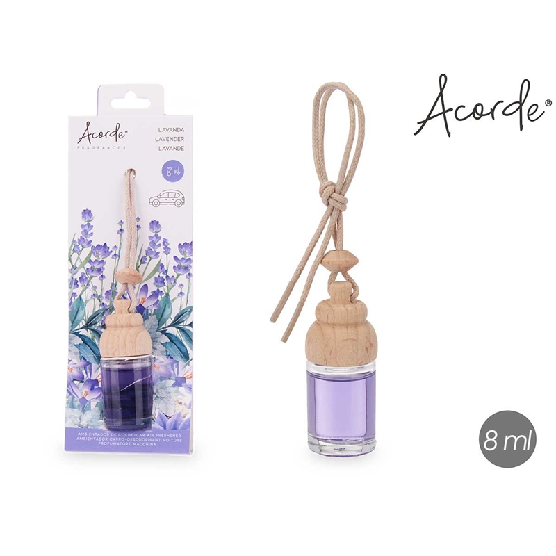 Ambientador Carro 8ml Lavanda - Acorde ACORDE - 20250500141