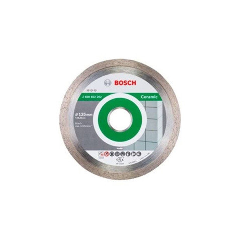 Disco Corte Diam Ceramica 125mm Stand 2608602202 BOSCH - 20260100204