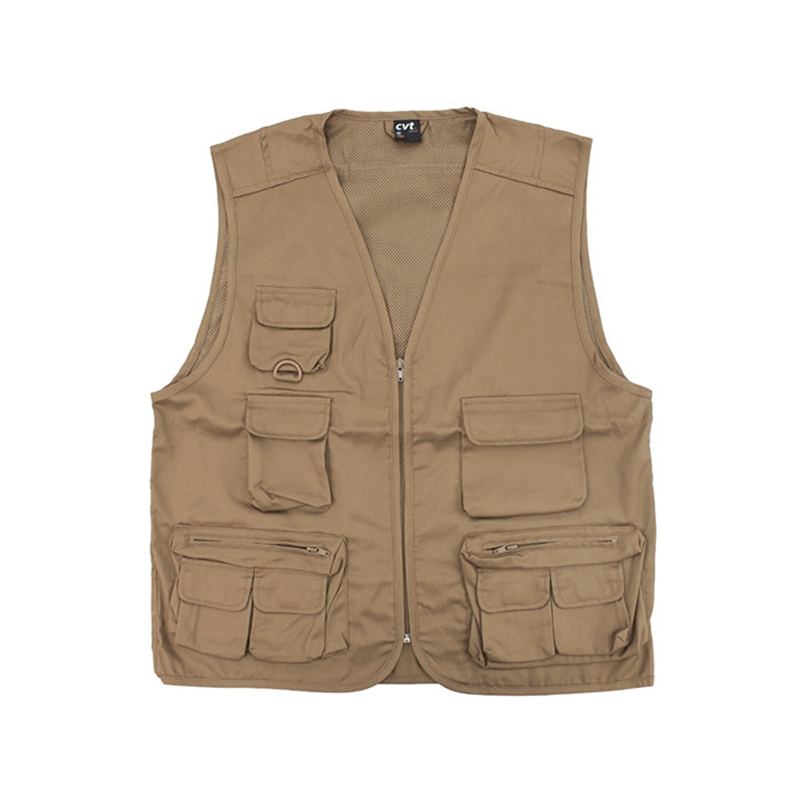 Colete Multibolsos Bege Tam.s - Cvt CVT - 20180800109