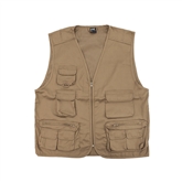 Colete Multibolsos Bege Tam.s - Cvt CVT - 20180800109
