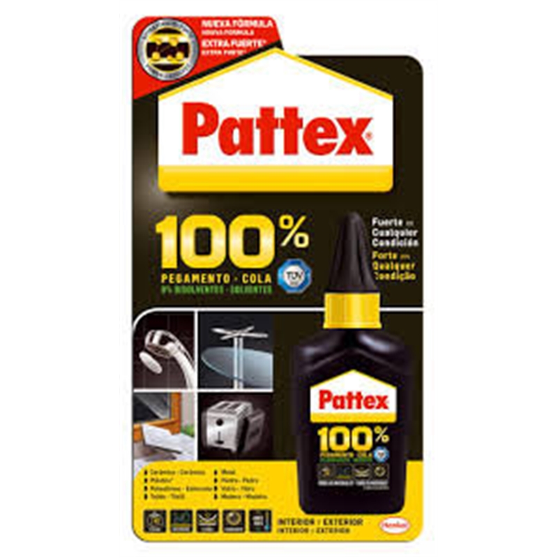 Cola 100% Universal Extra Forte 50gr - Pattex PATTEX - 20240800139