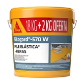 Pele Elast Sikagard 570w Fibras Cinza 20kg- Sika SIKA - 20240800055