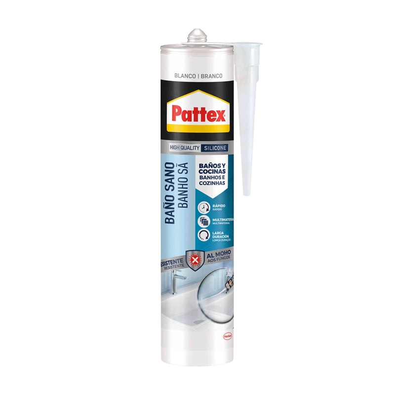 Silicone Banho/cozinhas Neutro Branco 280ml-pattex PATTEX - 20250700044