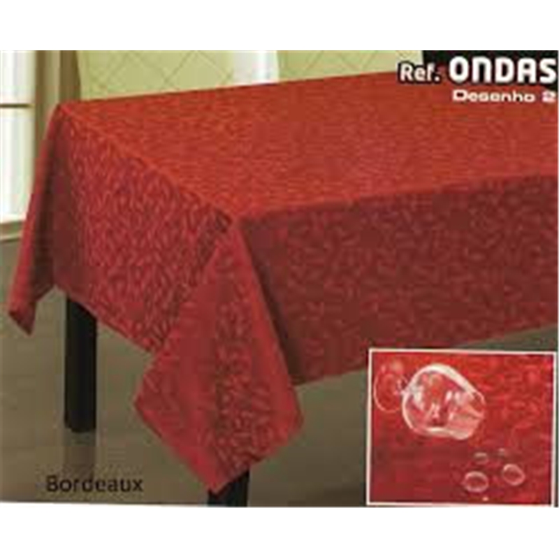 Toalha Mesa Anti-manchas 150x150 Ondas- Kasalinda KASALINDA - 20220400124