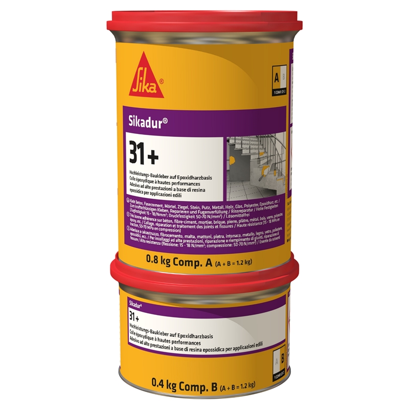 Cola Epoxi Sikadur 31+ (a+b) 1,2kg- Sika SIKA - 20220800038