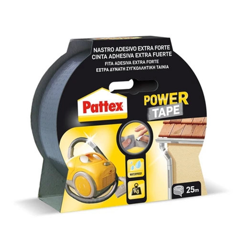 Fita Adesiva Power Tape 50x25m Cinza - Pattex PATTEX - 20210700196