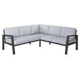 Sofa Canto Thais Al Grafito 195 732048-ldk Garden LDK GARDEN - 20220200106