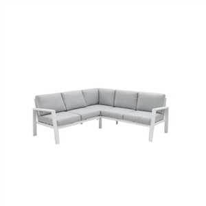 Sofa 4lug Alum Thais Bco 195x73,6 84891-ldk Garde LDK GARDEN - 20210400147