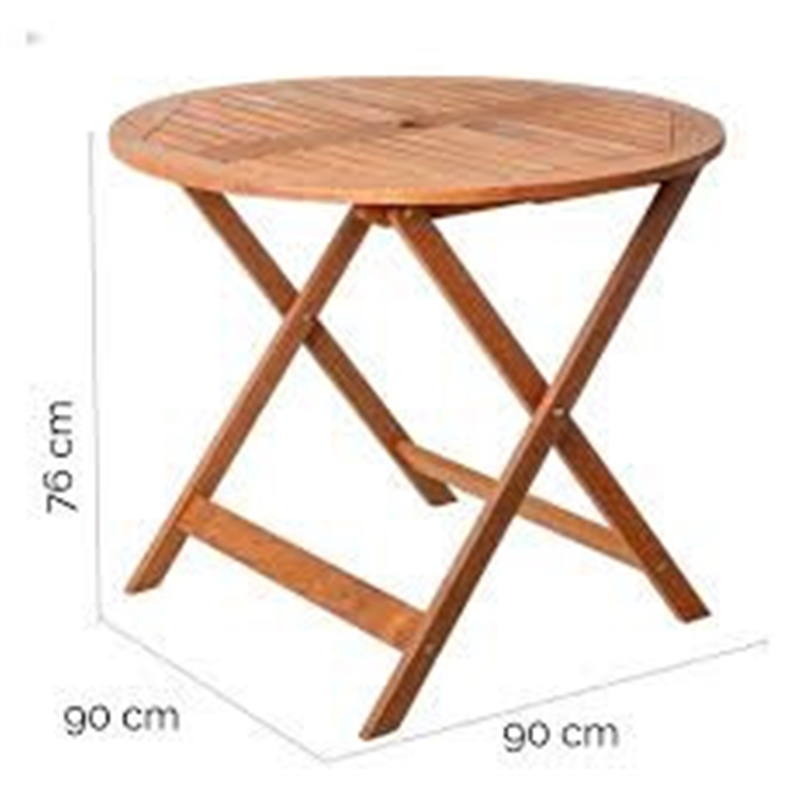 Mesa Mad 90x90x76 Kate Shorea N 82486 - Ldk Garde LDK GARDEN - 20220300055