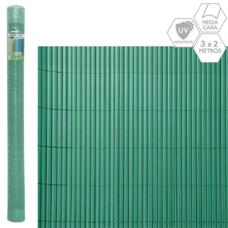 Vedacao M/cana Pvc Verde 3x2m 82208-ldk Garden LDK GARDEN - 20231100150