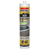 Silicone Preto Alta Temp 290ml Cossatp290 - Soudal SOUDAL - 20220600137