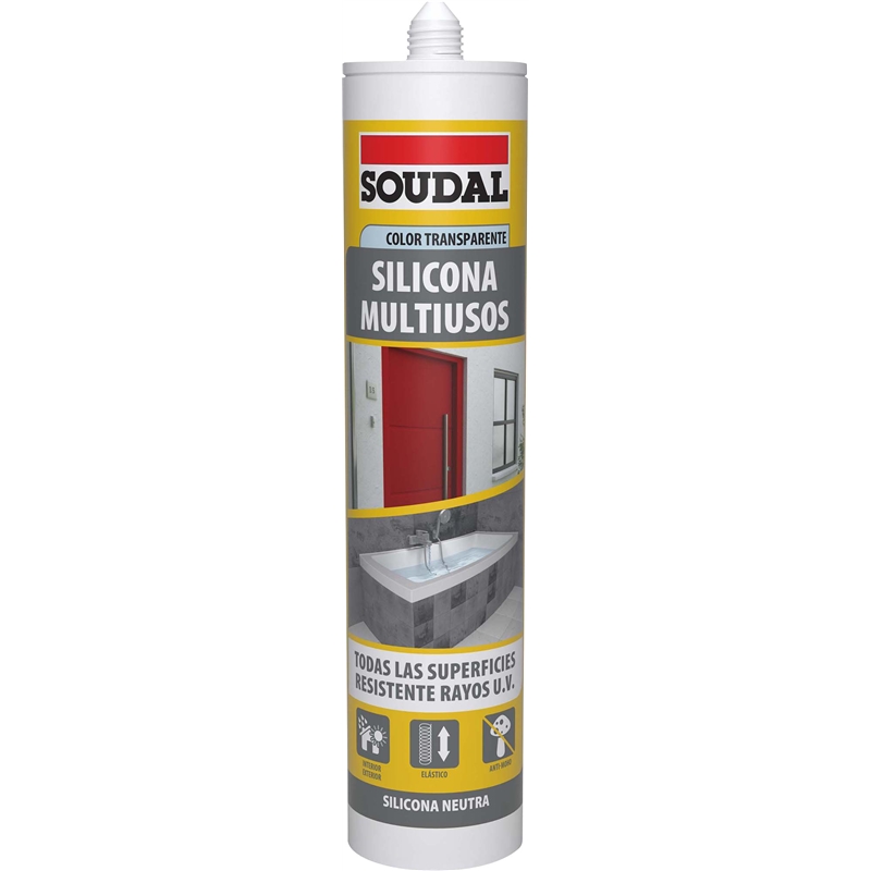 Silicone Neutro Transp 290ml Cossnt290 - Soudal SOUDAL - 20210200212