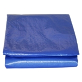 Cobertura Imperm 3x5m Azul C/olhais 630g 0,5mm Sem marca - 20200800010