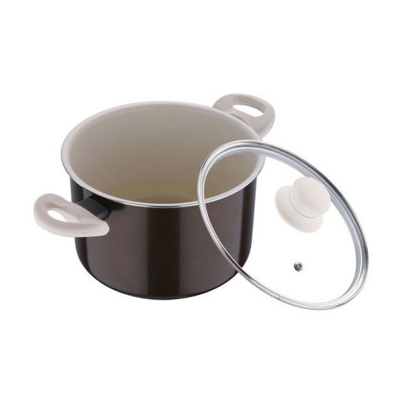 Panela Alta 24cm C/rev Ceramico Bg7045 - Bellini Sem marca - 20210900134