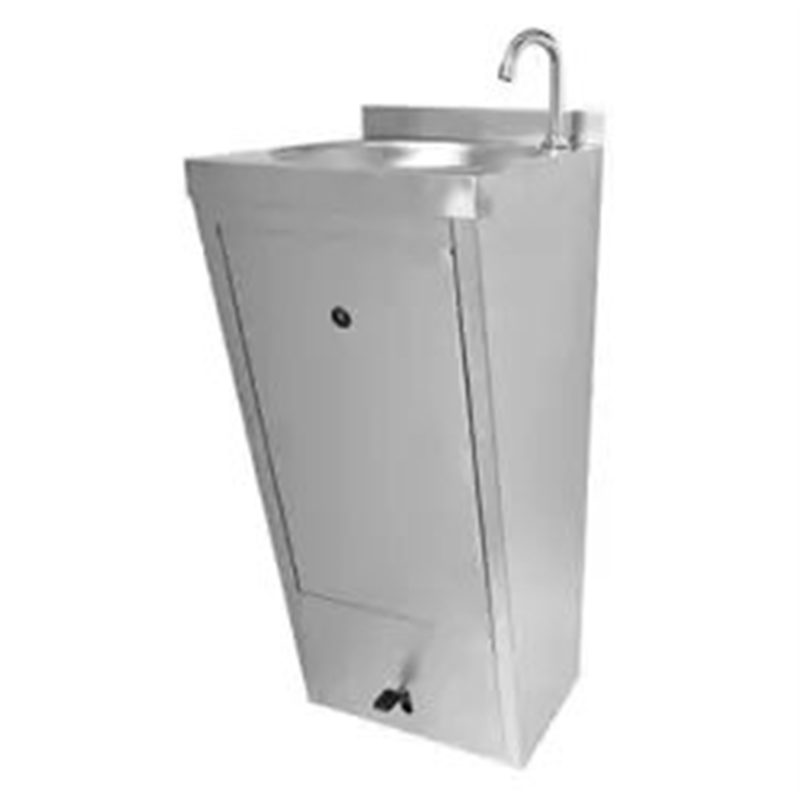 Lava-maos  C/ Pedal Inox 500x400x880mm Sem marca - 20220100084