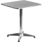 Mesa Esplanada Exterior Aluminio 700x700mm Sem marca - 20230500123