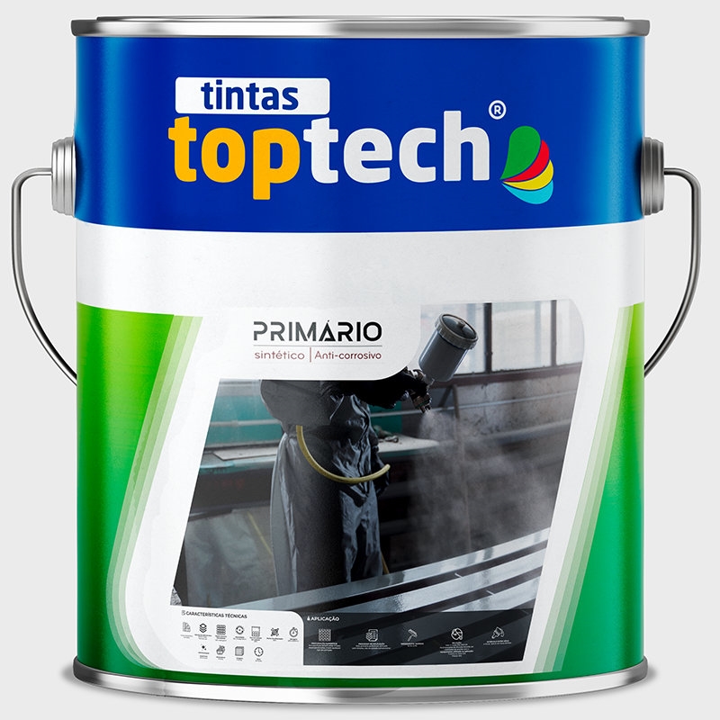 Primario Zarcao P/ferro 4l Laranj 4040732- Toptech TOPTECH - 20260300026