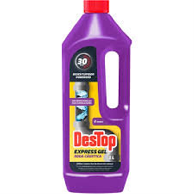 Desentupidor Canos Gel Express 1lt - Destop DESTOP - 20250100068