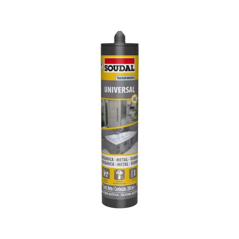 Silicone Transp.universal 280ml Cossat280-soudal SOUDAL - 20151000034