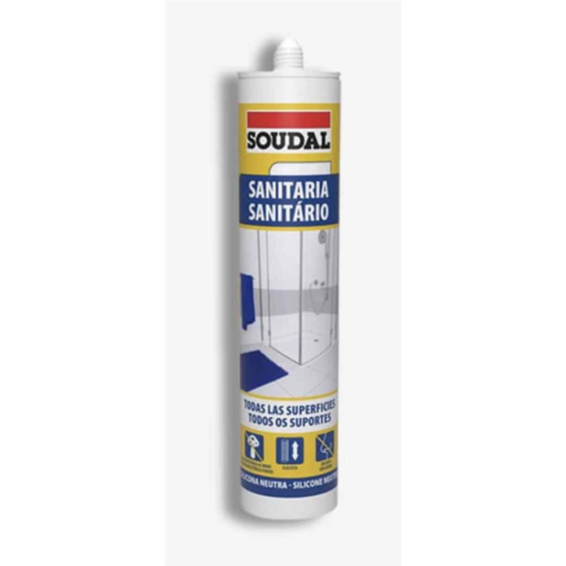 Silicone Sanitario Transp 290ml Cossst290 - Soudal SOUDAL - 20240400118