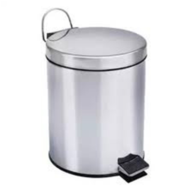 Balde Lixo Inox 5l C/pedal - Berilo BERILO - 20260400080