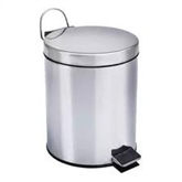 Balde Lixo Inox 5l C/pedal - Berilo BERILO - 20260400080