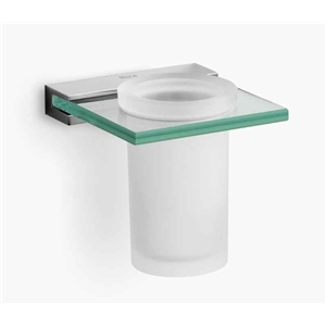Porta Copo Nuova Cromado Branco-  Roca ROCA - 20260400122