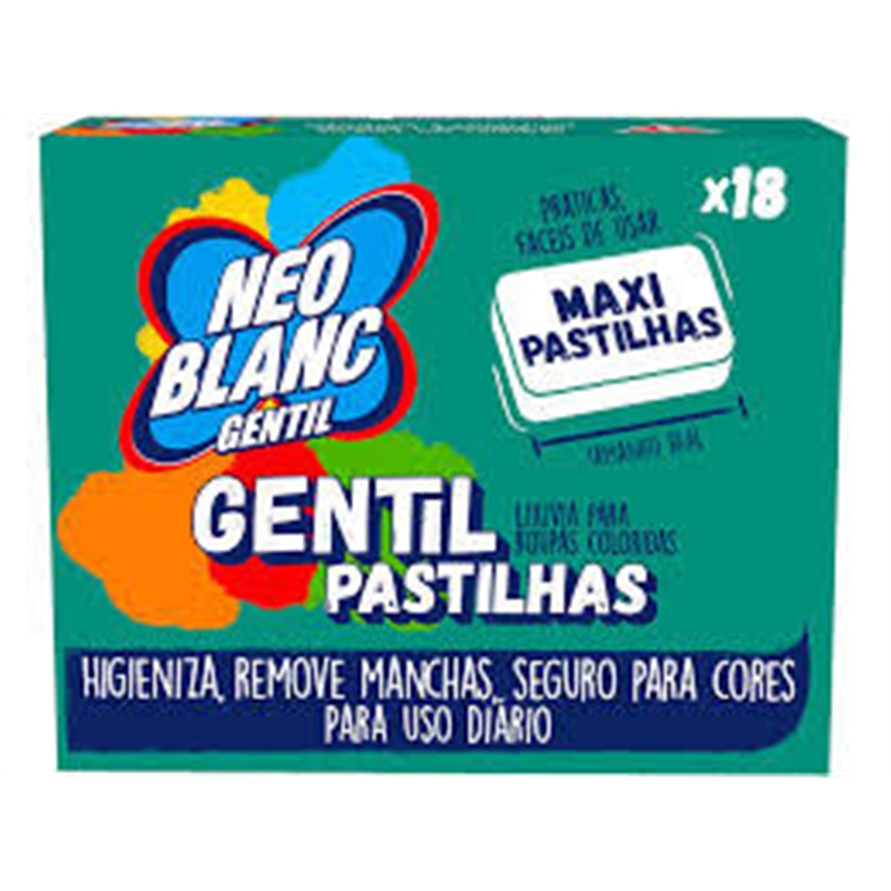 Lixivia Gentil Pastilhass 18un - Neoblanc NEOBLANC - 20260400070