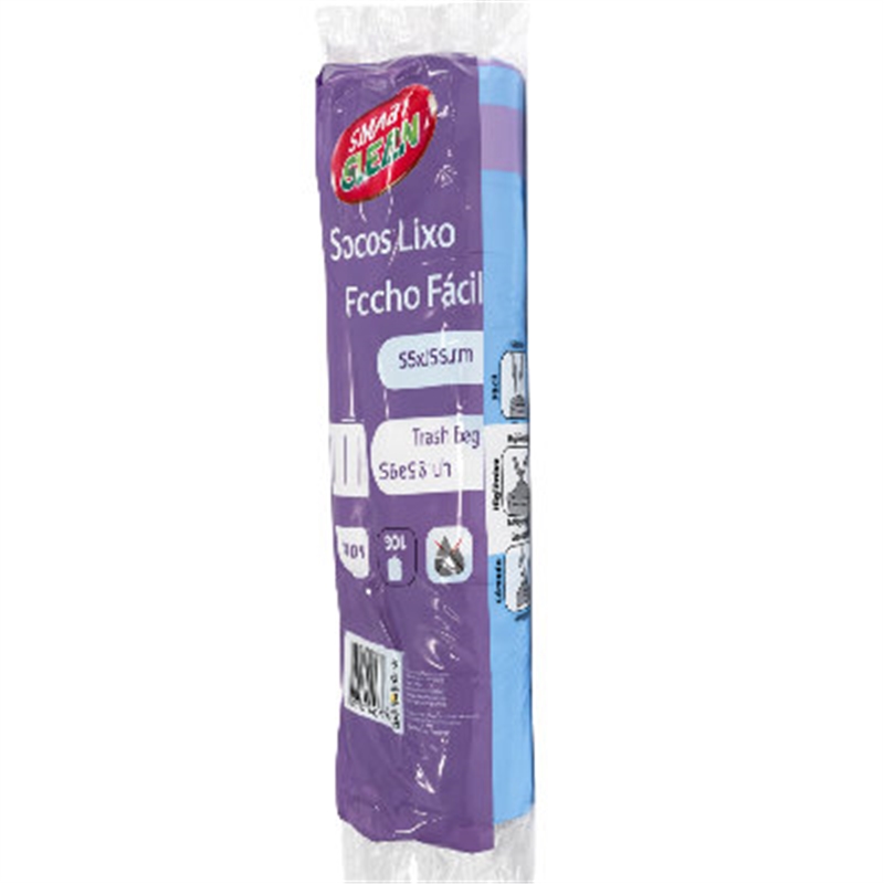 Saco Lixo 30l 55x55cm Bl15 - Smartclean SMARTCLEAN - 20260400082