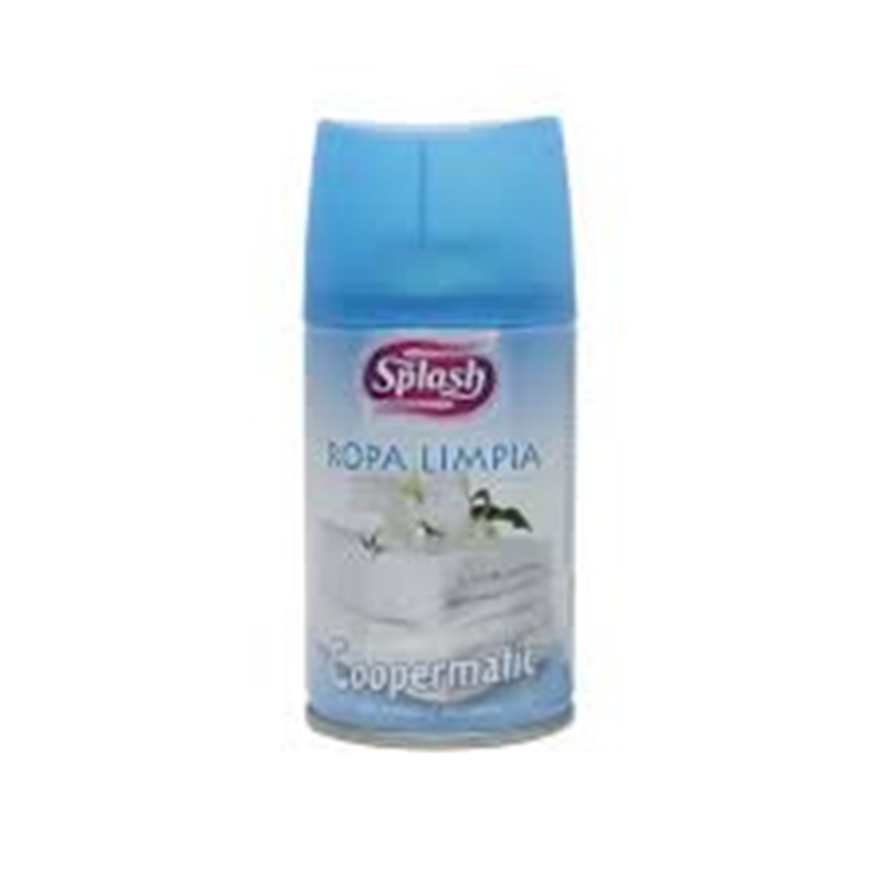 Recarga Amb Coopermatic Roupa Limpa 250ml - Splash SPLASH - 20240200089