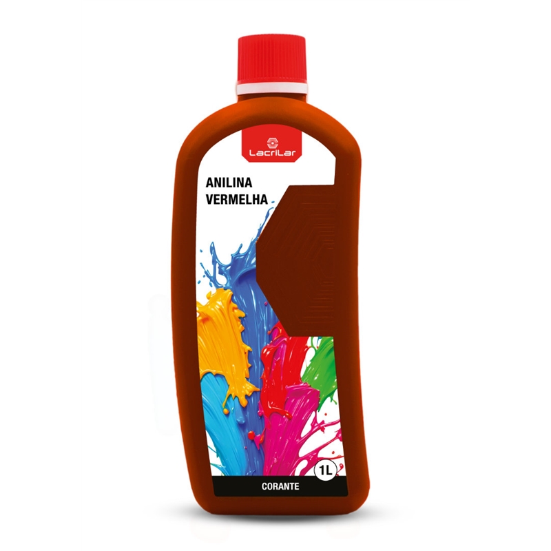 Anilina Liquida Vermelha Frasco 1/4 Lt - Lacrilar LACRILAR - 20260400026