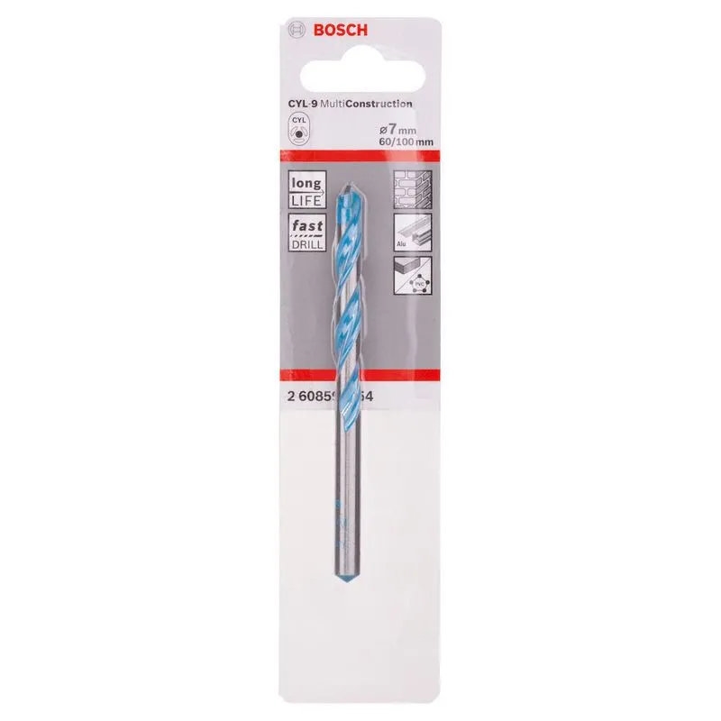 Broca Pedra Natural Cyl-9 07x100 2608559539 BOSCH - 20210200103