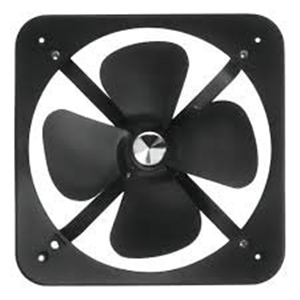 Exaustor Ventoinha 16" 400mm Preto Sem marca - 20170700099