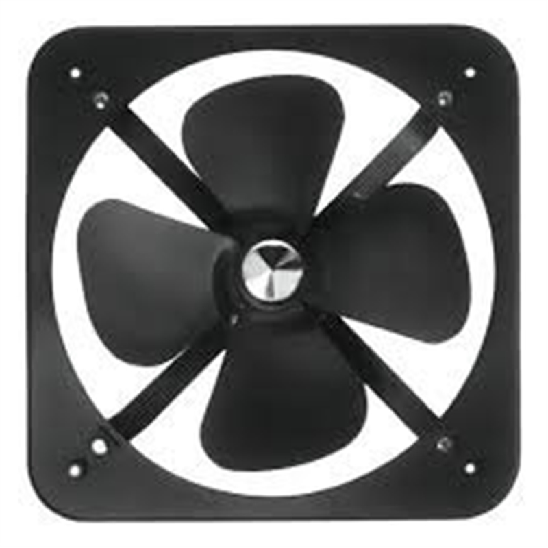 Exaustor Ventoinha 16" 400mm Preto Sem marca - 20170700099