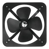 Exaustor Ventoinha 16" 400mm Preto Sem marca - 20170700099