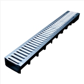 Canal Ecoplast 1m C/grelha Galv.h-80 - Capa CAPA - 20210100113