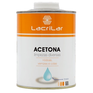 Acetona 1 Lt - Lacrilar LACRILAR - 20180500050