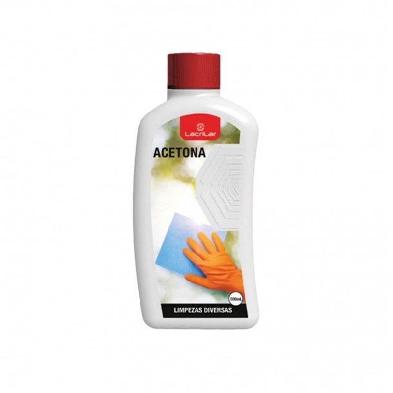 Acetona 500ml - Lacrilar LACRILAR - 20180500051