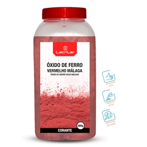 Pigmento Oxido Ferro Malaga 900gr - Lacrilar LACRILAR - 20190200095
