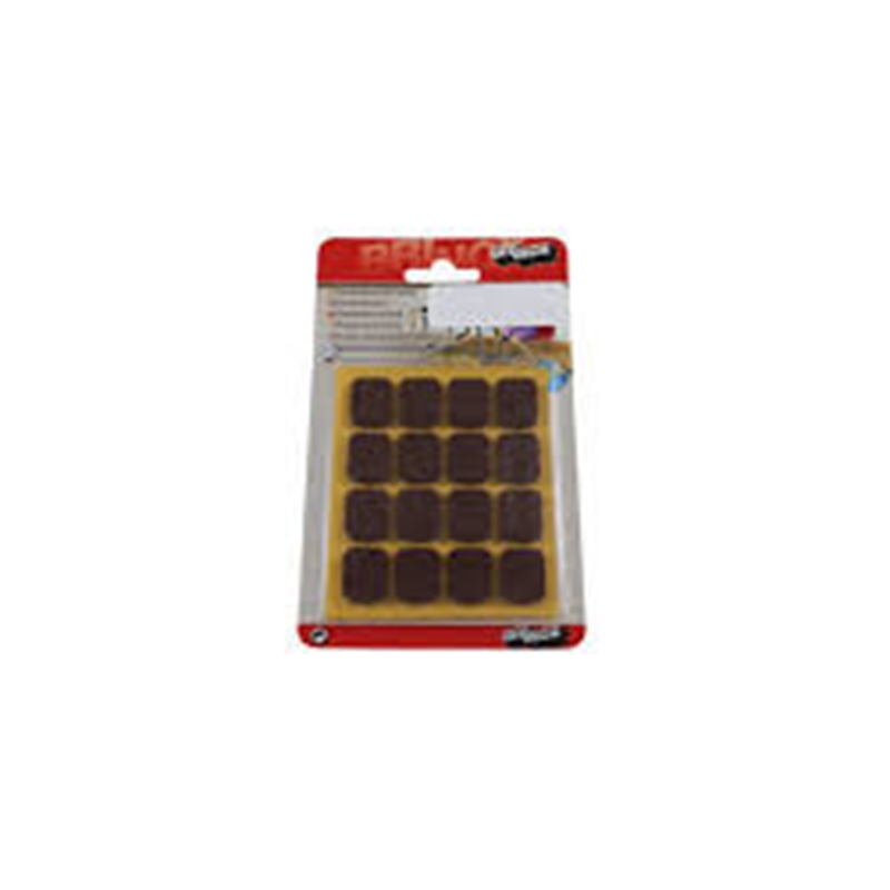 Deslizador Feltr Rec 16x20mm Cast 7072 Bl16-brinox LACRILAR - 20210800174