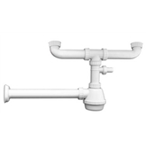 Sifao Lava-louça Polipr Duplo 94525001-tramontina TRAMONTINA - 20231100138