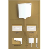 Autoclismo C/mec Desc Abs Pulsar Duo Bco - Syon SYON - 20240100040