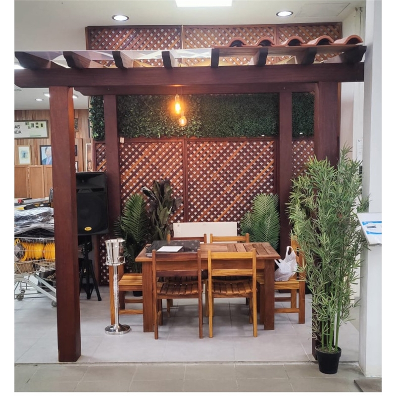 Pergola Madeira Kambala 3000x2450x2450 (7,35m2) PRESTIGE - 20201000106