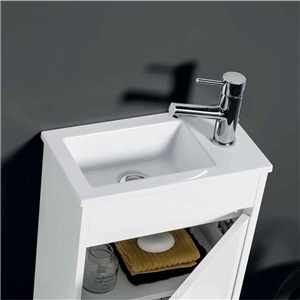 Movel Wc Mini C/lavat Susp.40x22 Branco- Aml AML - 20221200001