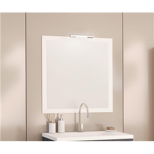 Espelho Madrid Branco 80x80 - Aml AML - 20230900019