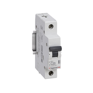 Disjuntor 1p C20 4500a Rx3 419665 - Legrand LEGRAND - 20220300075