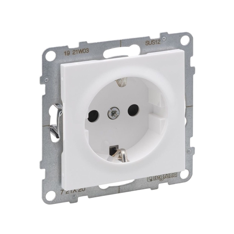 Tomada 2p+t Shuko New Suno Bco 721120-legrand LEGRAND - 20241000028