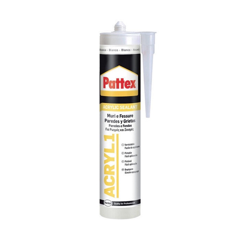 Silicone Acrilico Branco Acryl1 300ml - Pattex PATTEX - 20200800070