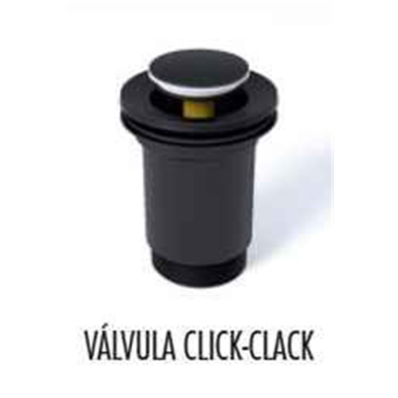 Valvula Click-clack Lavatório Preta  Ref.06 - Afj AFJ - 20250900052