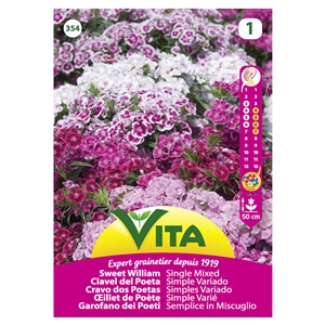Semente Cravo Dos Poetas Mistura 1,2gr - Vita VITA - 20191100102
